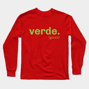 Green Long Sleeve T-Shirt